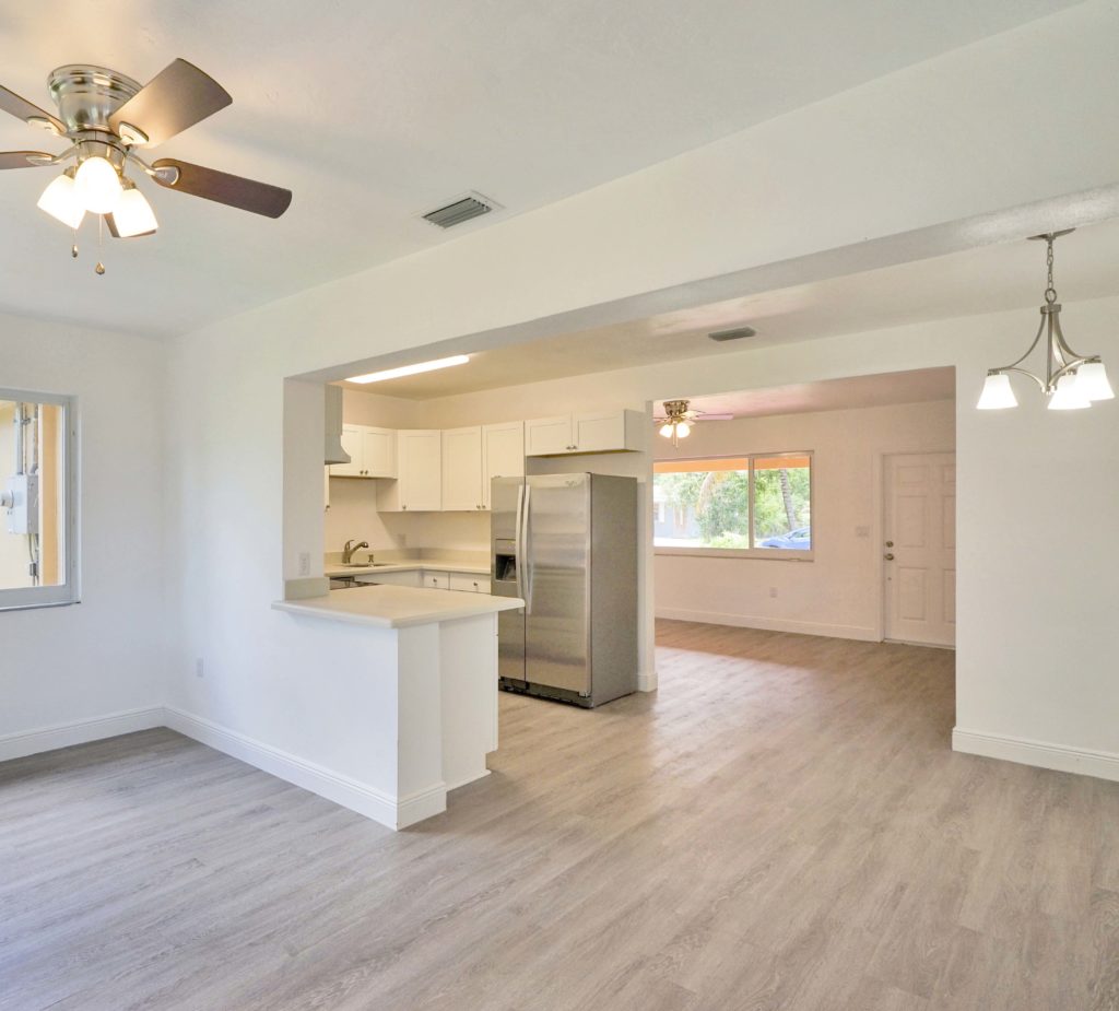 kitchen after repair